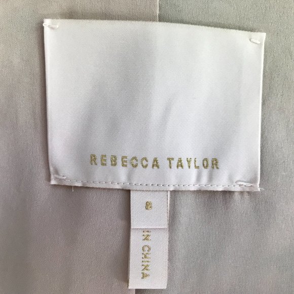 Rebecca Taylor Graphic Tweed Plaid Jacket NWOT - Picture 4 of 8